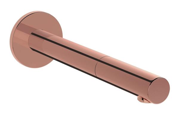 VitrA Origin Touch Free Wall Mounted Long Basin Mixer (Mains) - Soft Copper